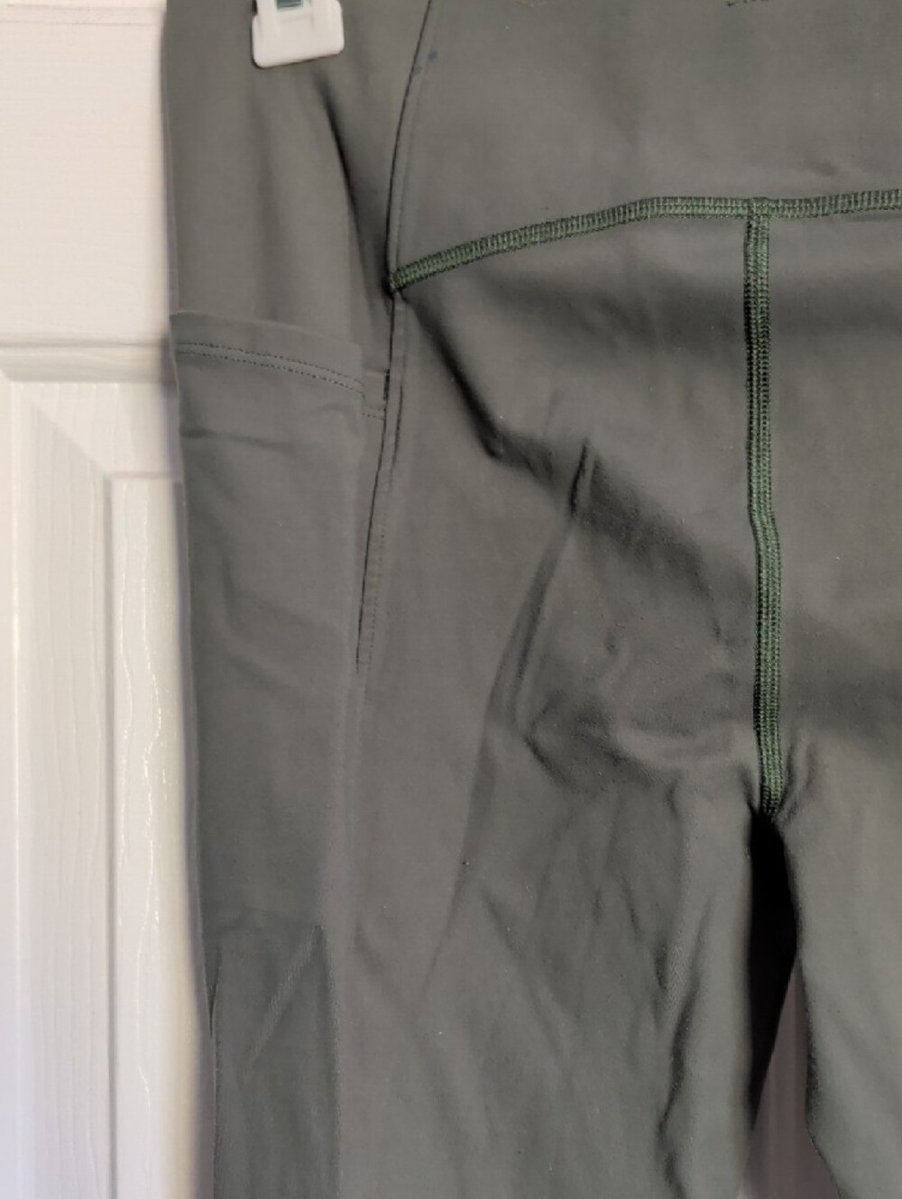 Target Olive Green High-Waist Leggings - Picture 4 of 5